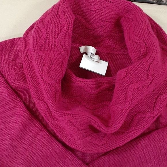 Chico's Textured Super Cowl Sz 1 - Picture 1 of 9